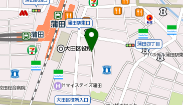 資格スクール大栄 JR蒲田駅前教室の地図画像