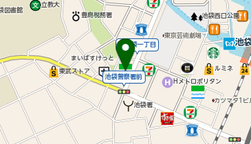 資格スクール大栄 池袋校の地図画像