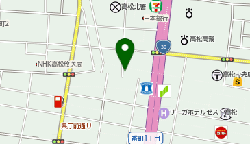資格スクール大栄 高松教室の地図画像