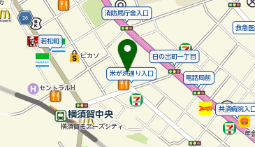 資格スクール大栄 横須賀教室の地図画像