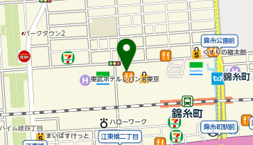 資格スクール大栄 錦糸町校の地図画像