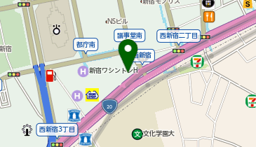 資格スクール大栄 新宿校の地図画像