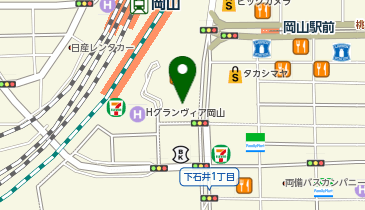 資格スクール大栄 岡山駅前校の地図画像