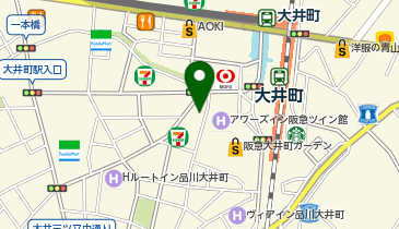 資格スクール大栄 大井町校の地図画像