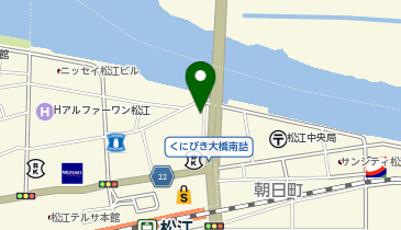 資格スクール大栄 松江教室の地図画像