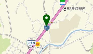 法テラス鹿屋法律事務所の地図画像