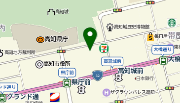 法テラス高知法律事務所の地図画像