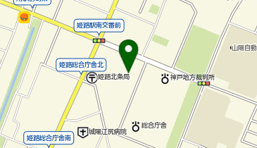 法テラス姫路の地図画像