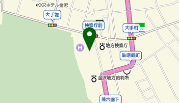 法テラス石川の地図画像