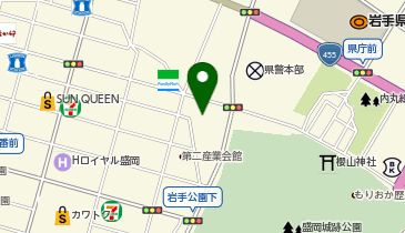 法テラス岩手の地図画像