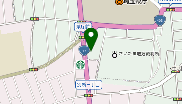 法テラス埼玉法律事務所の地図画像