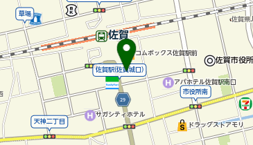 法テラス佐賀法律事務所の地図画像
