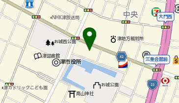 法テラス三重の地図画像