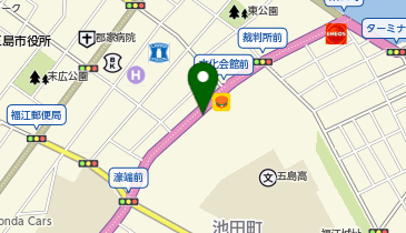 法テラス五島法律事務所の地図画像