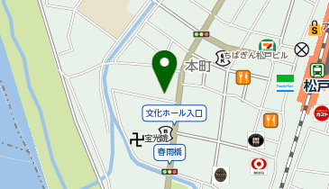 法テラス松戸の地図画像
