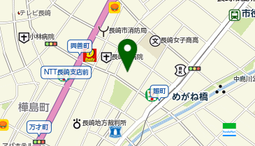 法テラス長崎法律事務所の地図画像