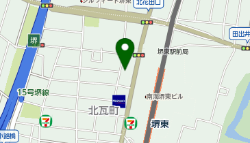 法テラス堺の地図画像