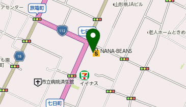 法テラス山形の地図画像