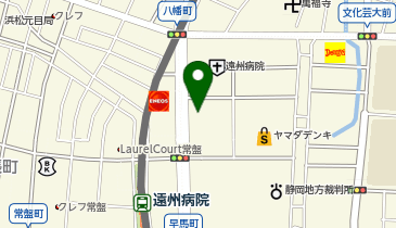 法テラス浜松法律事務所の地図画像
