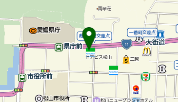 法テラス愛媛の地図画像