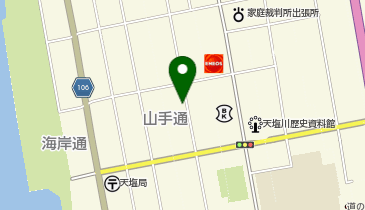 コープさっぽろ てしお店の地図画像