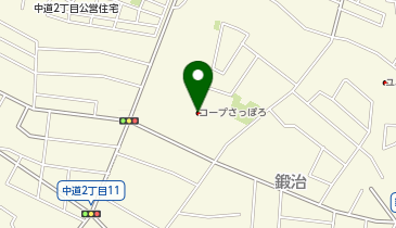 コープさっぽろ かじ店の地図画像