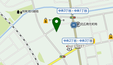 コープさっぽろ きたひろしま店の地図画像