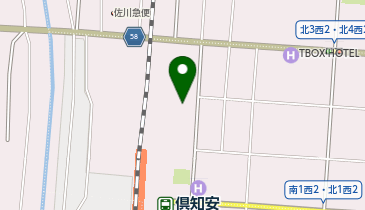 コープさっぽろ 倶知安店の地図画像