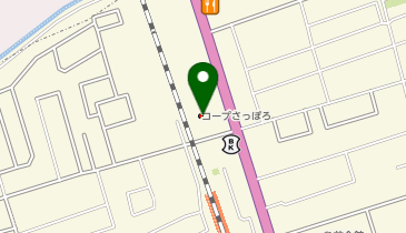 コープさっぽろ 桔梗店の地図画像