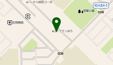 コープさっぽろ いしかり店の地図画像