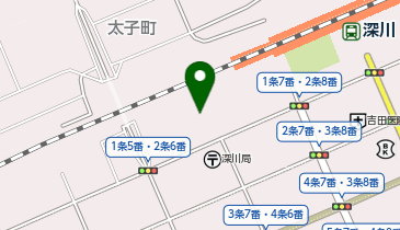 コープさっぽろ ふかがわ店の地図画像