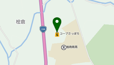 コープさっぽろ ふくしま店の地図画像
