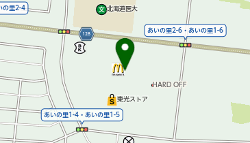 コープさっぽろ あいの里店の地図画像