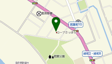 コープさっぽろ 富良野店の地図画像