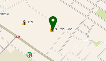 コープさっぽろ えべつ店の地図画像