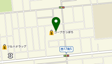 コープさっぽろ ベルデ店の地図画像