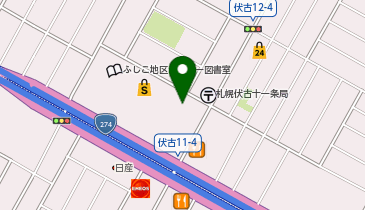 コープさっぽろ 新道店の地図画像