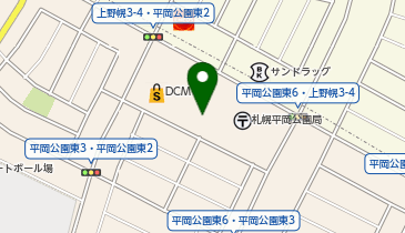 コープさっぽろ 平岡店の地図画像