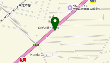 ストレージ王 宇都宮御幸町トランクルームの地図画像