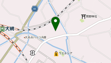 ストレージ王 大網白里トランクルームの地図画像
