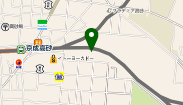 ストレージ王 京成高砂トランクルームの地図画像