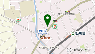 ストレージ王 石川台トランクルームの地図画像