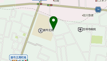 シェア畑 深大寺の地図画像