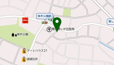 シェア畑 美しが丘の地図画像