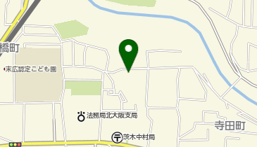 シェア畑 茨木の地図画像
