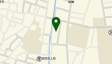 シェア畑 甲東園の地図画像