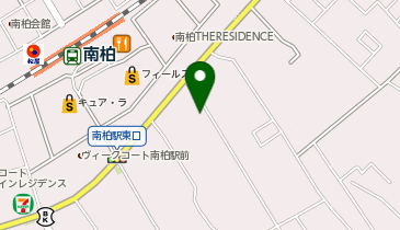 シェア畑 南柏の地図画像