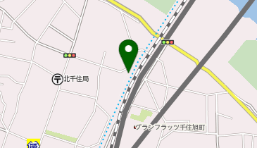 シェア畑garden 北千住の地図画像