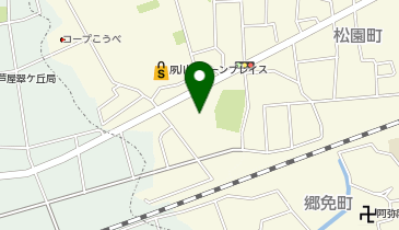 シェア畑 夙川グリーンプレイス前の地図画像