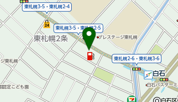 AUBE HAIR jewel(ジュエル)白石店の地図画像
